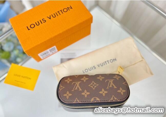 Top Quality Louis Vuitton GM Sunglasses Case/Pouch Monogram Canvas 2022 GI0633