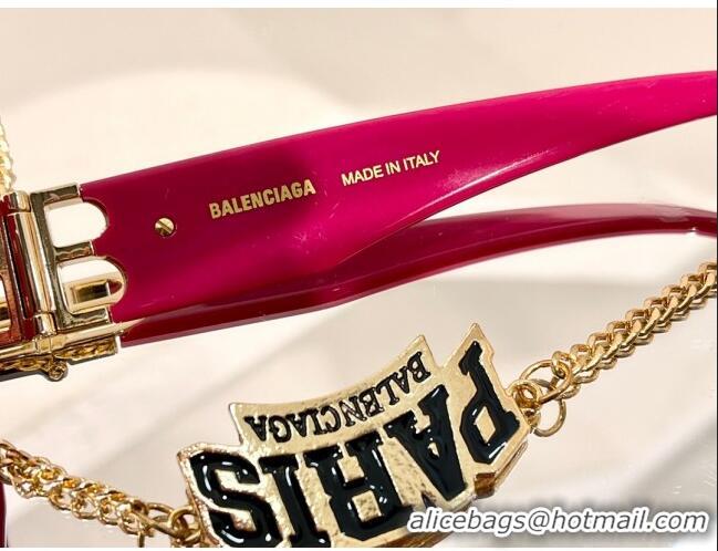 New Design Balenciaga Sunglasses BB0096 Pink 2023