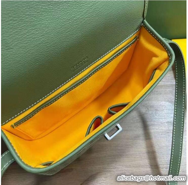 ​Top Grade Goyard Original Messenger Bag PM 8962 Avocado Green