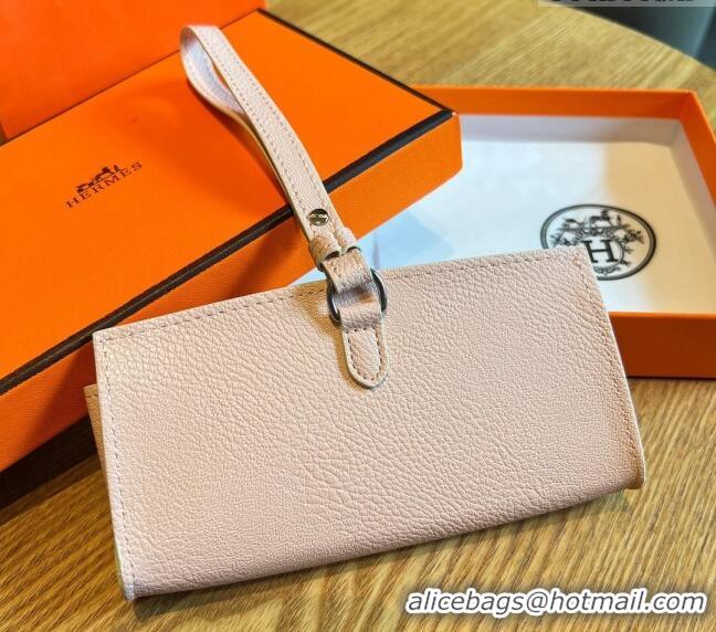 Spot Bulk Hermes Wink Grined Leather Glasses Case HE2354 White/Pink 2022