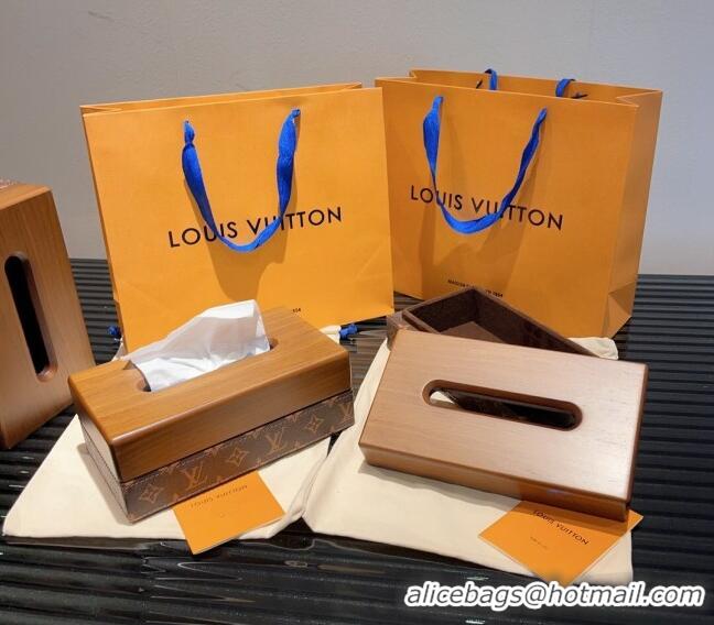 Pretty Style Louis Vuitton Tissues Paper Box LV4028 2023