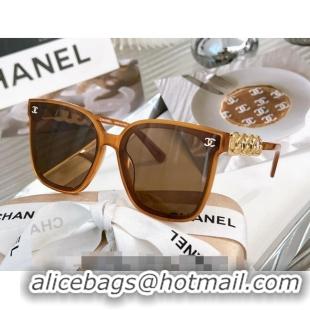 Well Crafted Chanel Chain Sunglasses CH0733 2023