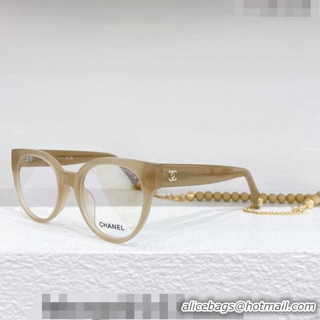 Luxurious Discount Chanel Sunglasses with Beads Chain CH3444 2023