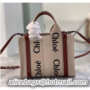 Buy Cheapest Chloe Cloth & leather 7576 Brown