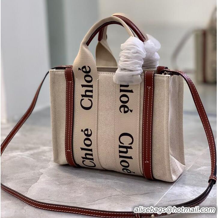 Buy Cheapest Chloe Cloth & leather 7576 Brown