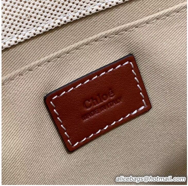 Buy Cheapest Chloe Cloth & leather 7576 Brown