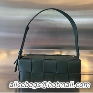 Grade Quality Bottega Veneta Brick Cassette 709360 blackish green