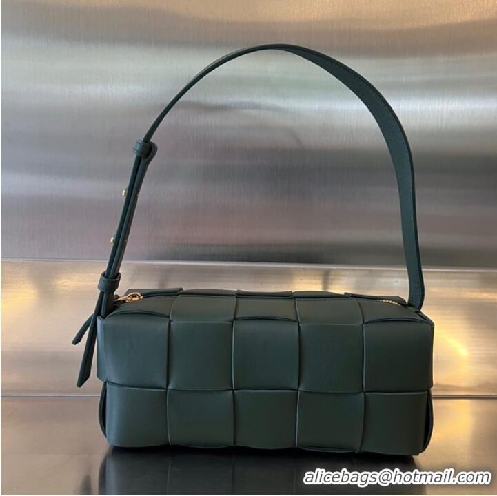 Grade Quality Bottega Veneta Brick Cassette 709360 blackish green