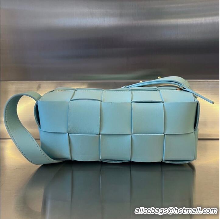 Famous Brand Bottega Veneta Brick Cassette 709360 sky blue