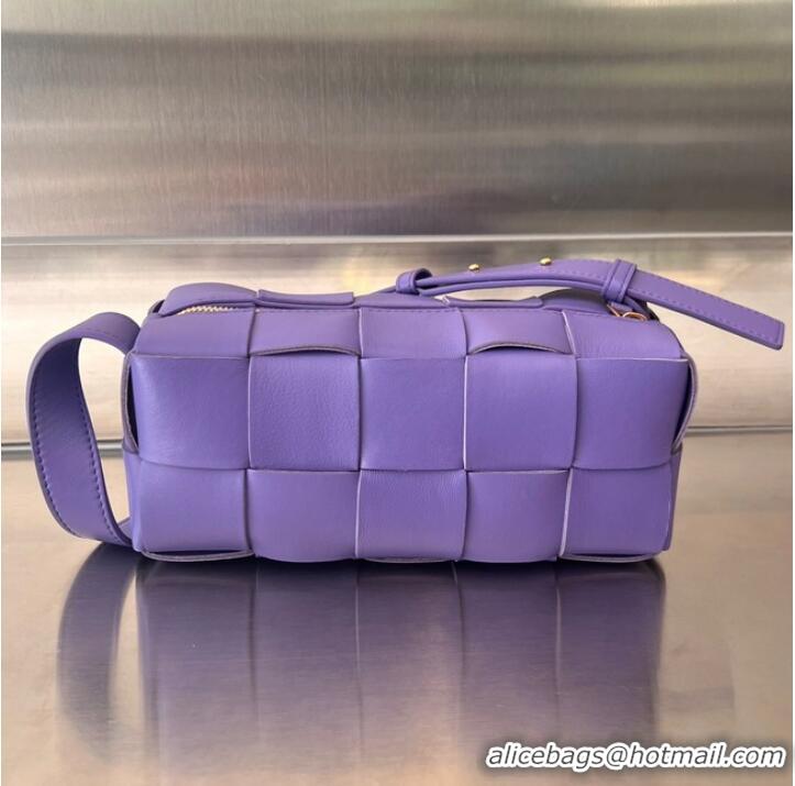 Top Grade Bottega Veneta Brick Cassette 709360 purple