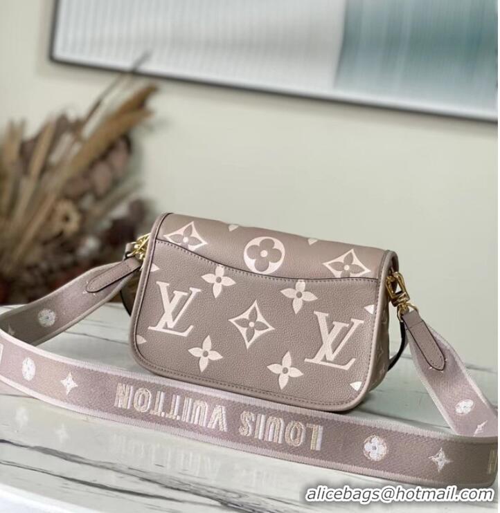 Low Cost Louis Vuitton Monogram Empreinte Diane M46388 gray