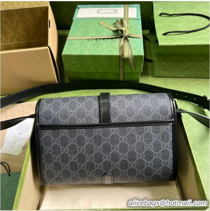 Well Crafted Gucci GG messenger bag with Interlocking G 745679 black