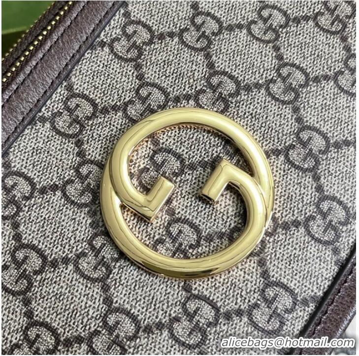 Most Popular Gucci Blondie GG mini bag 724599 brown