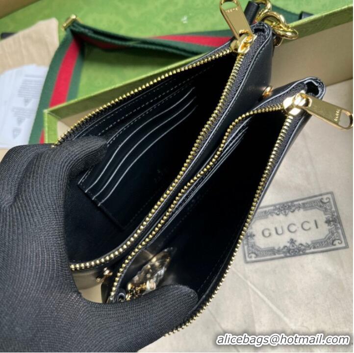 Cheapest Gucci Blondie GG mini bag 724599 black