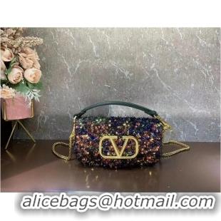 Reasonable Price VALENTINO MINI LOCO Imitation crystal handbag K53M-5