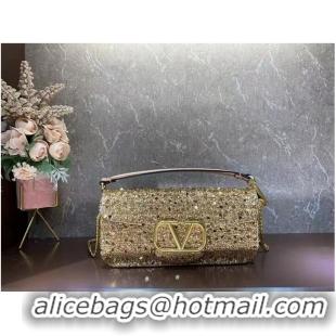 Super Quality VALENTINO LOCO Imitation crystal handbag 0K30-8