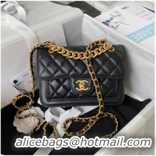 Most Popular Chanel SMALL FLAP BAG AS4051 BLACK