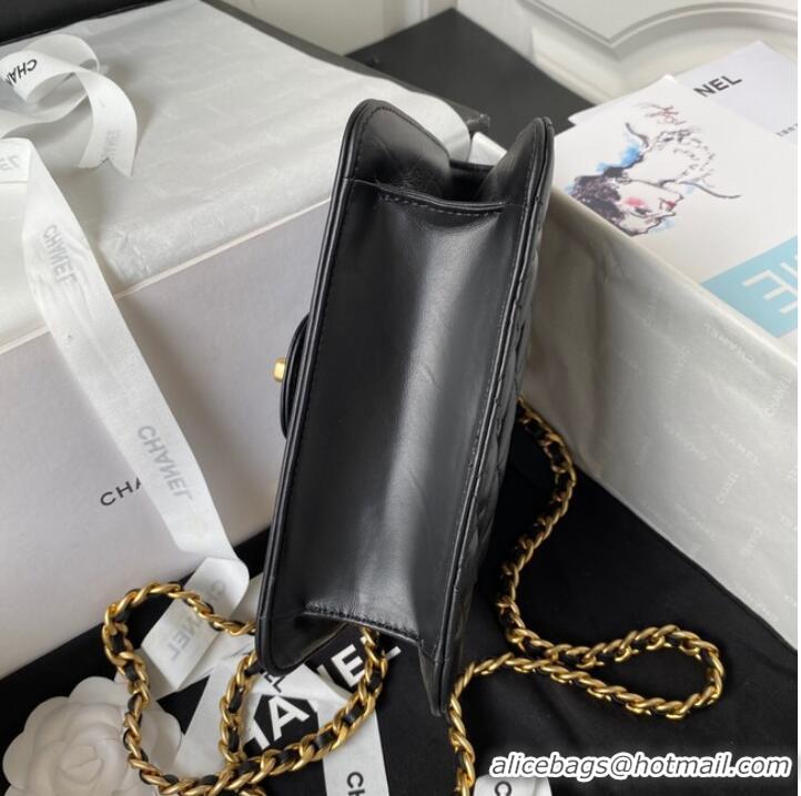 Most Popular Chanel SMALL FLAP BAG AS4051 BLACK