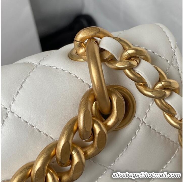 Top Quality Chanel SMALL FLAP BAG AS4051 WHITE