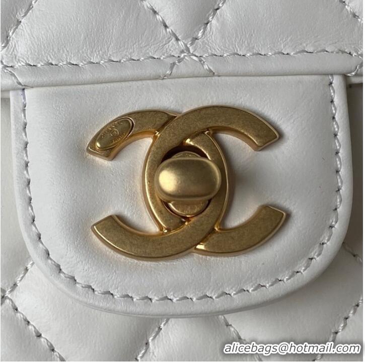 Top Quality Chanel SMALL FLAP BAG AS4051 WHITE