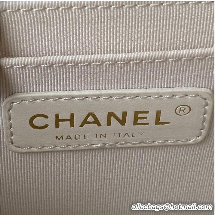 Top Quality Chanel SMALL FLAP BAG AS4051 WHITE