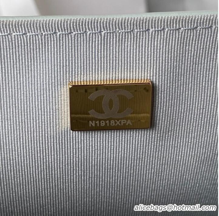 Top Quality Chanel SMALL FLAP BAG AS4051 LIGHT BLUE