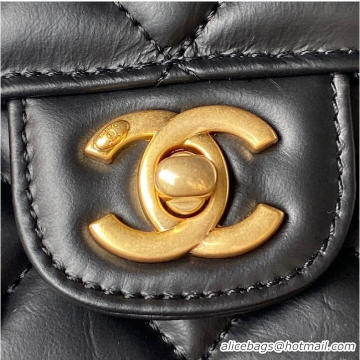 Famous Brand Chanel SMALL FLAP BAG AS3932 BLACK