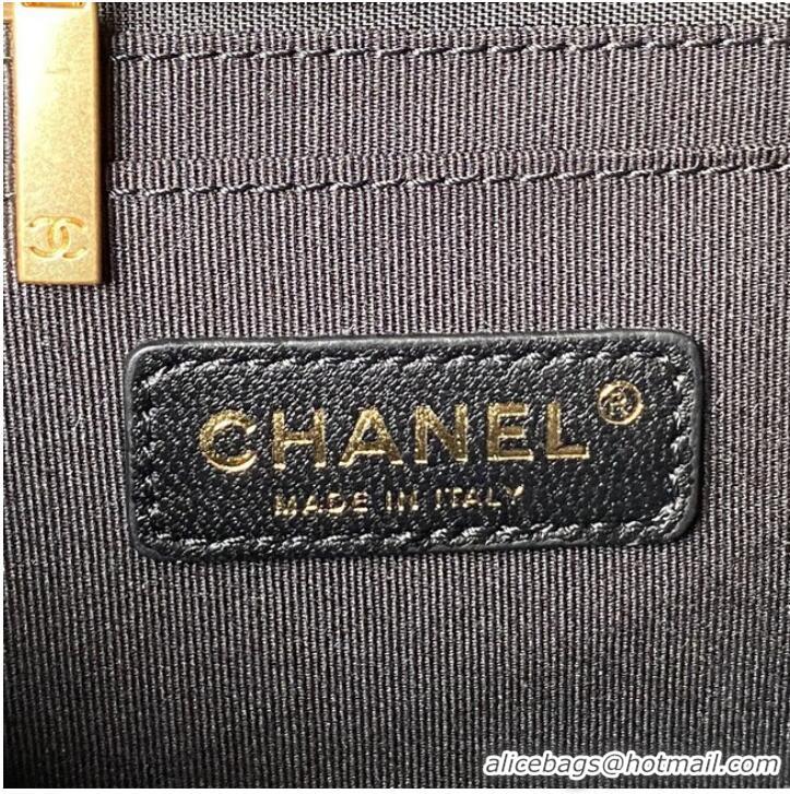 Famous Brand Chanel SMALL FLAP BAG AS3932 BLACK