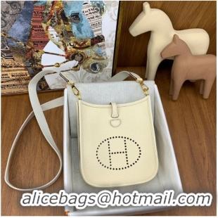 Promotional Hermes Evelyne original togo leather mini Shoulder Bag H15655-5