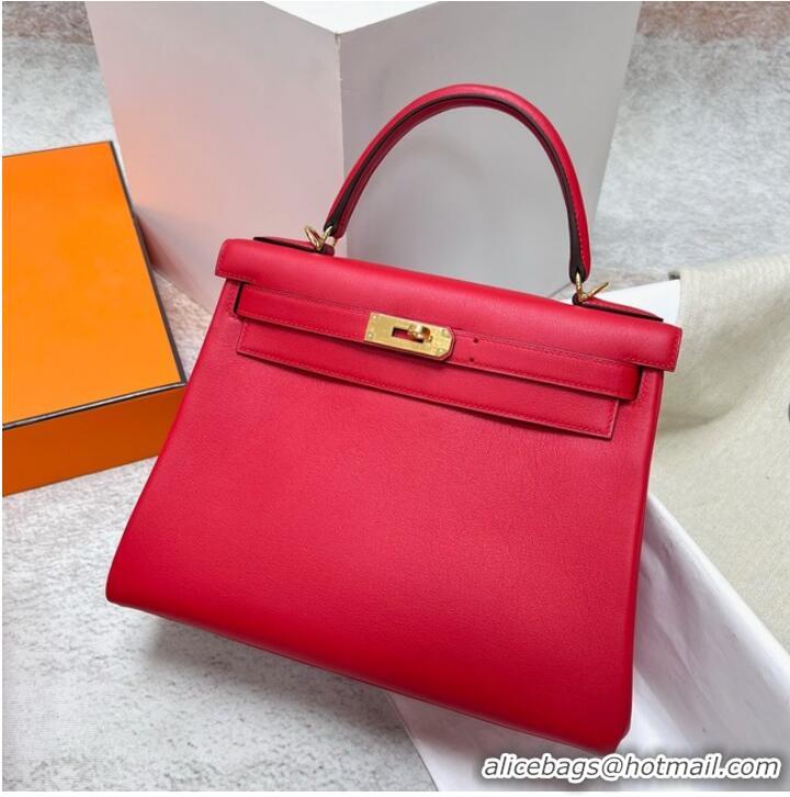 Buy Promotional Hermes BOX Leather KL28 red