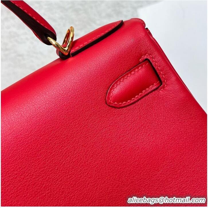 Buy Promotional Hermes BOX Leather KL28 red