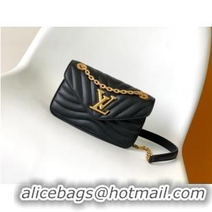 Well Crafted Louis Vuitton New Wave Chain Bag PM M20838 BLACK