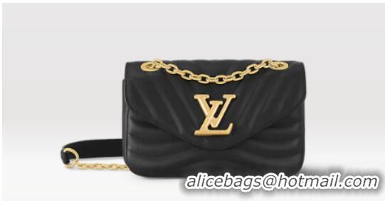 Well Crafted Louis Vuitton New Wave Chain Bag PM M20838 BLACK