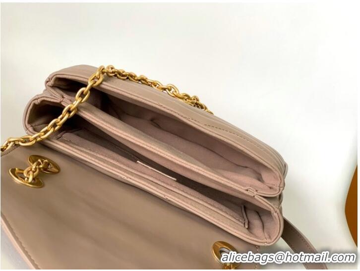 Luxury Cheap Louis Vuitton New Wave Chain Bag PM M20838 Taupe