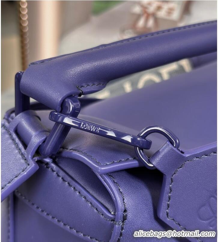 Shop Promotional Loewe Puzzle Bag Leather 1209 blue