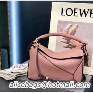 Affordable Price Loewe Puzzle Bag Leather 1209 pink