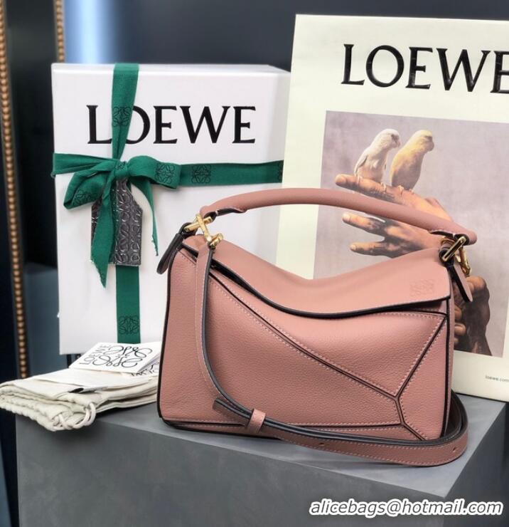 Affordable Price Loewe Puzzle Bag Leather 1209 pink