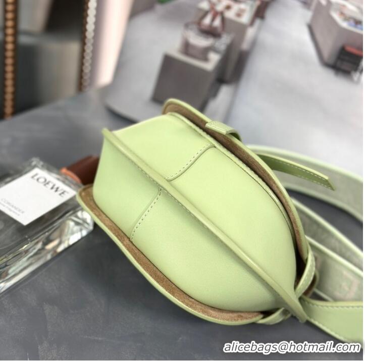 Most Popular Loewe small Crossbody Bags Original Leather 55662 light green