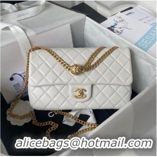 Grade Quality Chanel SMALL FLAP BAG AS4064 white