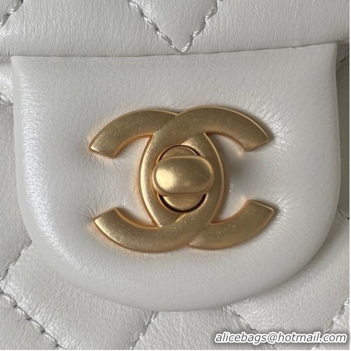 Grade Quality Chanel SMALL FLAP BAG AS4064 white