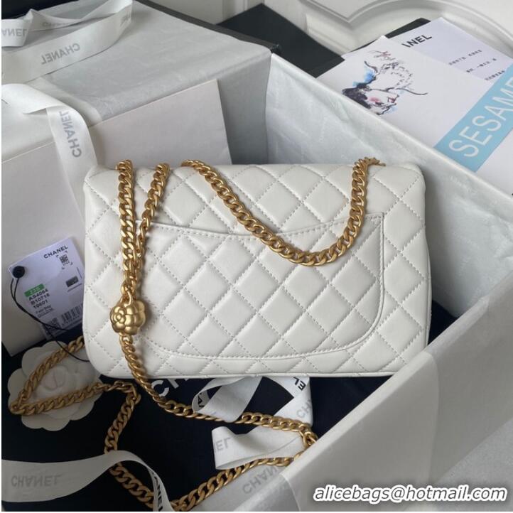 Grade Quality Chanel SMALL FLAP BAG AS4064 white