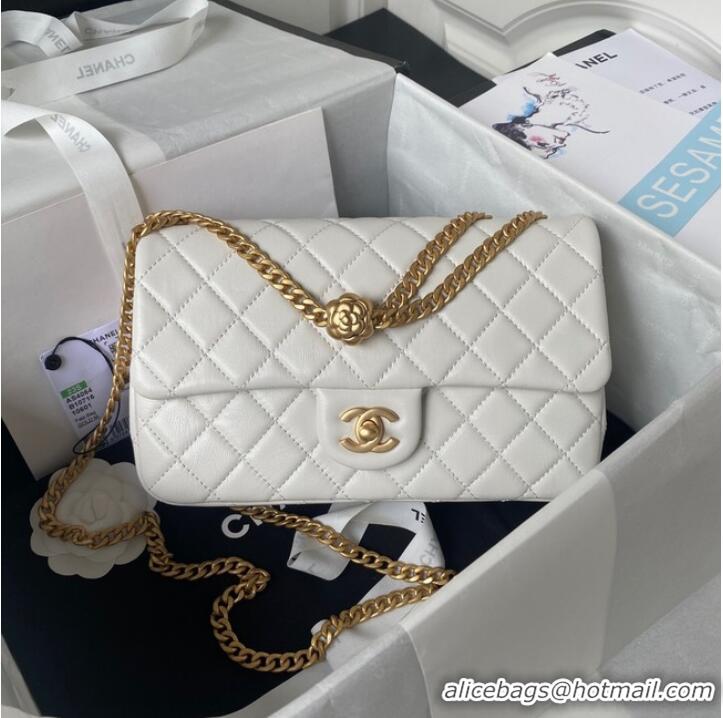 Grade Quality Chanel SMALL FLAP BAG AS4064 white