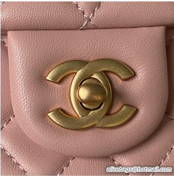 Reasonable Price Chanel SMALL FLAP BAG AS4064 pink