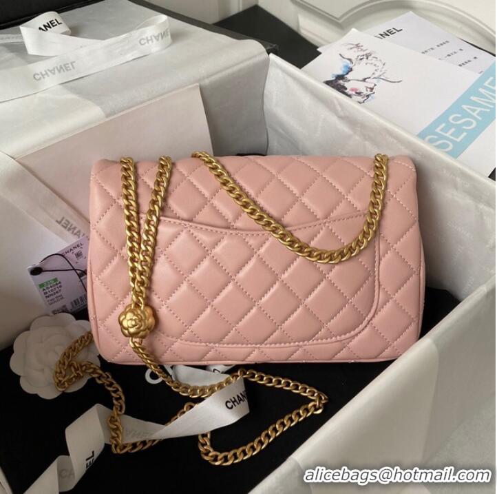 Reasonable Price Chanel SMALL FLAP BAG AS4064 pink