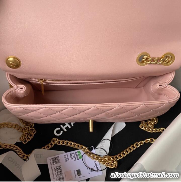 Reasonable Price Chanel SMALL FLAP BAG AS4064 pink