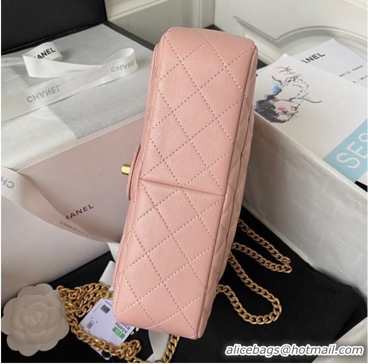 Reasonable Price Chanel SMALL FLAP BAG AS4064 pink