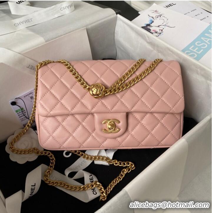 Reasonable Price Chanel SMALL FLAP BAG AS4064 pink