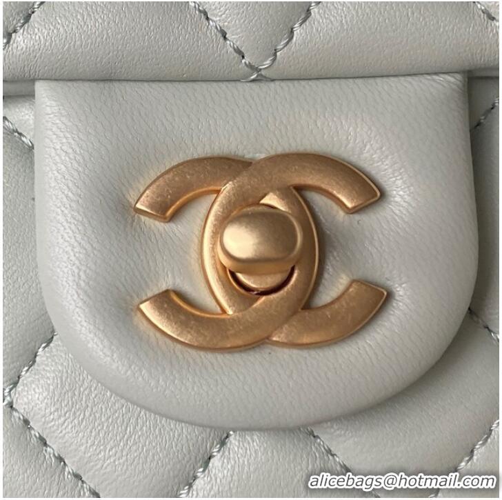 Buy Inexpensive Chanel SMALL FLAP BAG AS4064 light blue