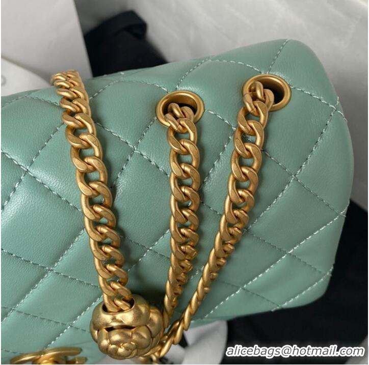 Top Quality Chanel SMALL FLAP BAG AS4064 sky blue