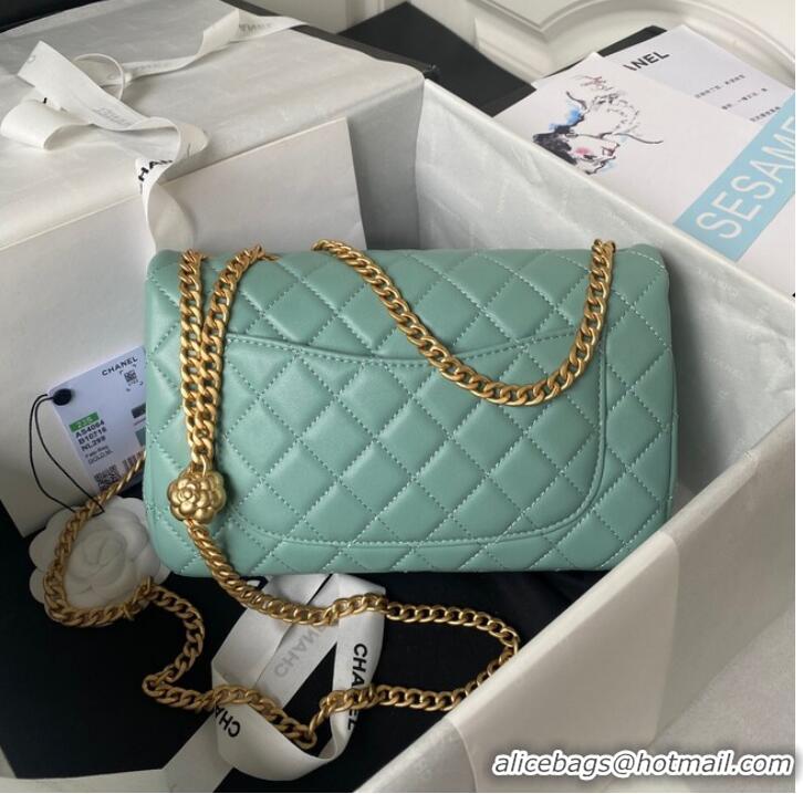 Top Quality Chanel SMALL FLAP BAG AS4064 sky blue